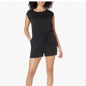 Black Dress Up or Down Romper